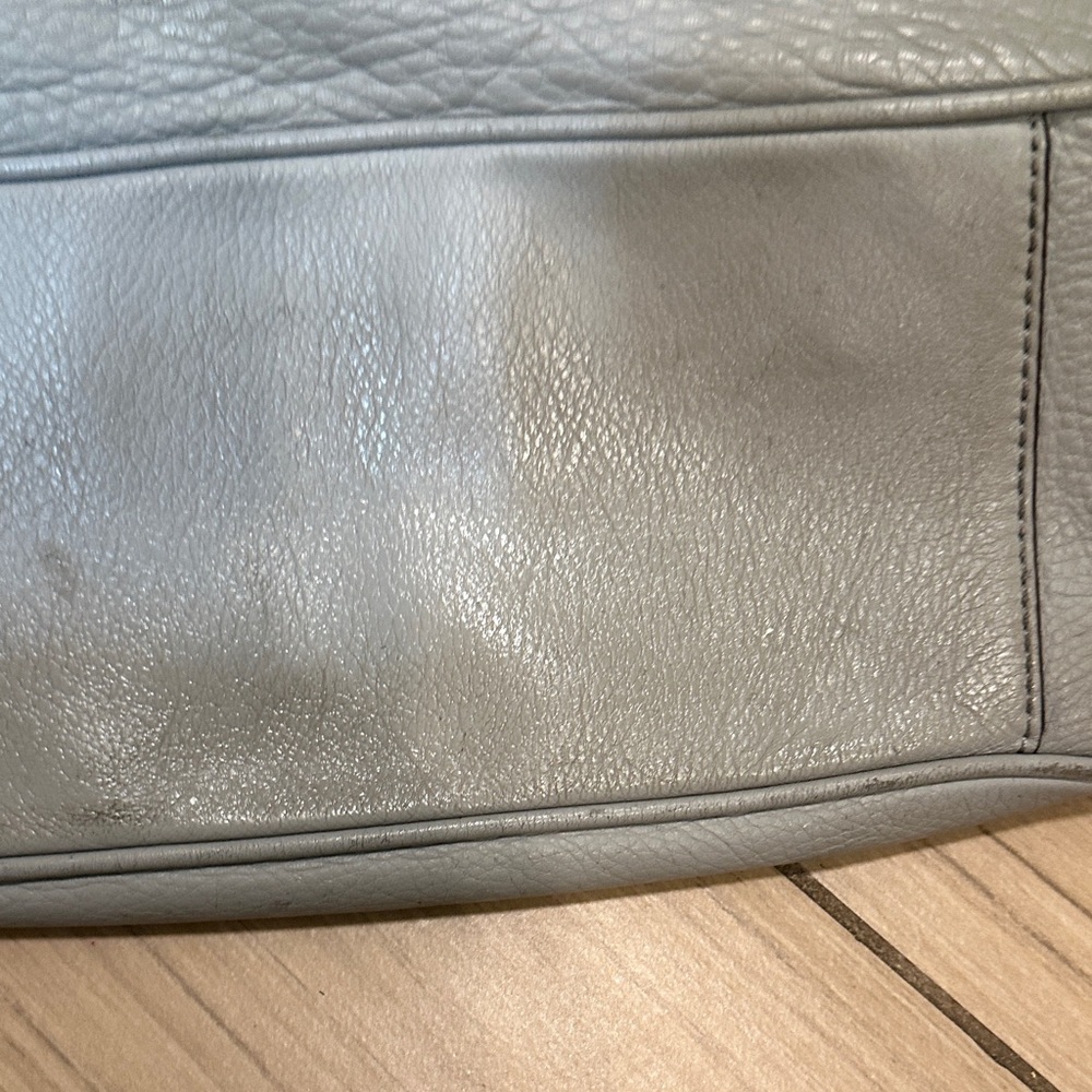 Kate Spade Light Blue Gray Shoulder or Crossbody Bag - Picture 9 of 16